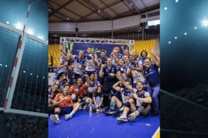 Monte Carmelo bate JF Vôlei em final eletrizante e conquista título da Superliga B