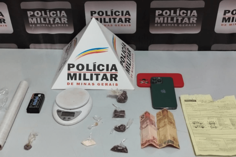 Coromandel: Polícia Militar cumpre mandado judicial e prende autor por tráfico de drogas