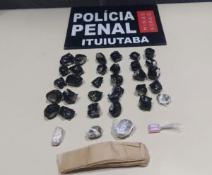 Mulher é presa ao tentar entrar com drogas escondidas em presídio durante visita íntima em Ituiutaba