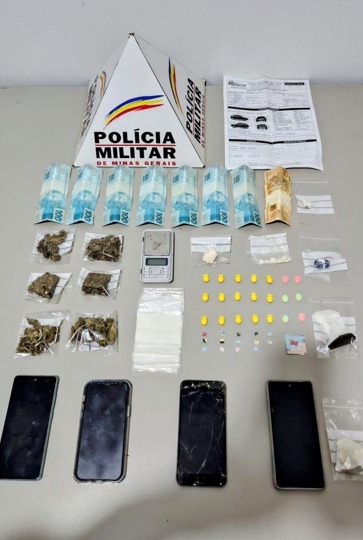 Homem é preso por tráfico de drogas em Monte Carmelo após operação da PM