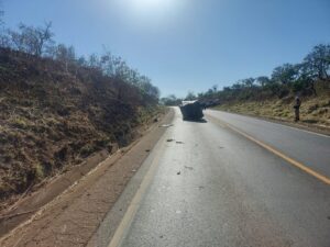 Acidente na MG-190 deixa passageira gravemente ferida em Monte Carmelo
